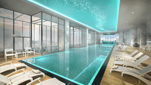 grand ion majestic infinity heated pool
